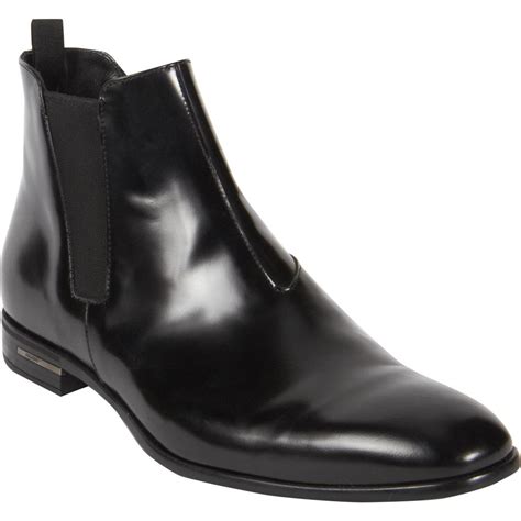 prada chelsea boots men's